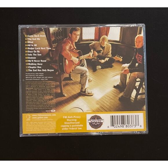 Lifehouse – Self-Titled CD (2005 Geffen Records) Used - Picture 2 of 4
